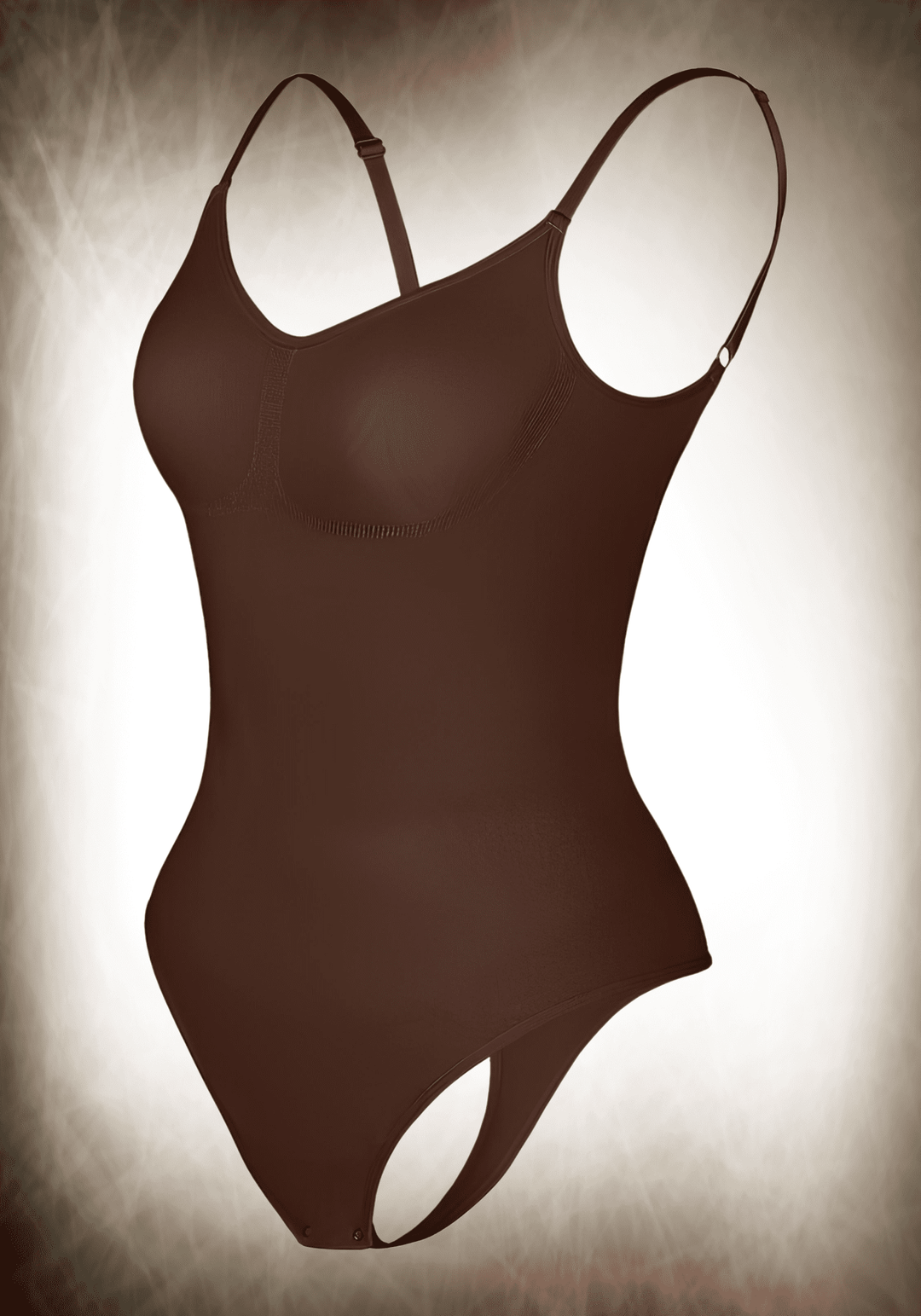 Cover-Breast Open-Back Bodysuit
