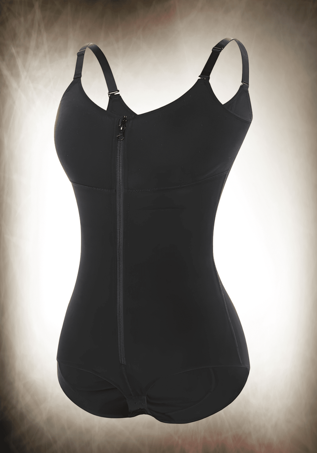 Front-zipper Shaper Bodysuit