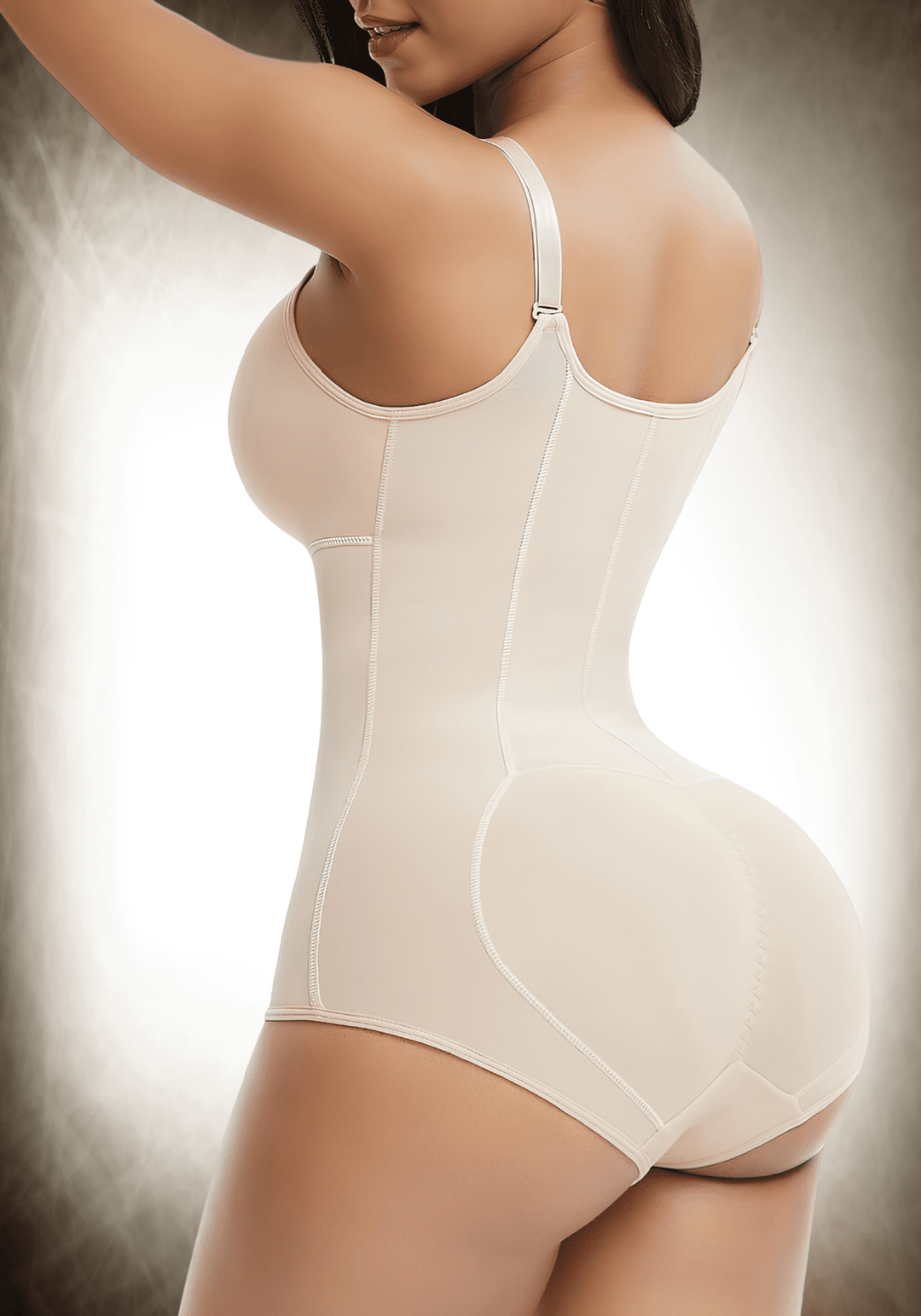 Front-zipper Shaper Bodysuit