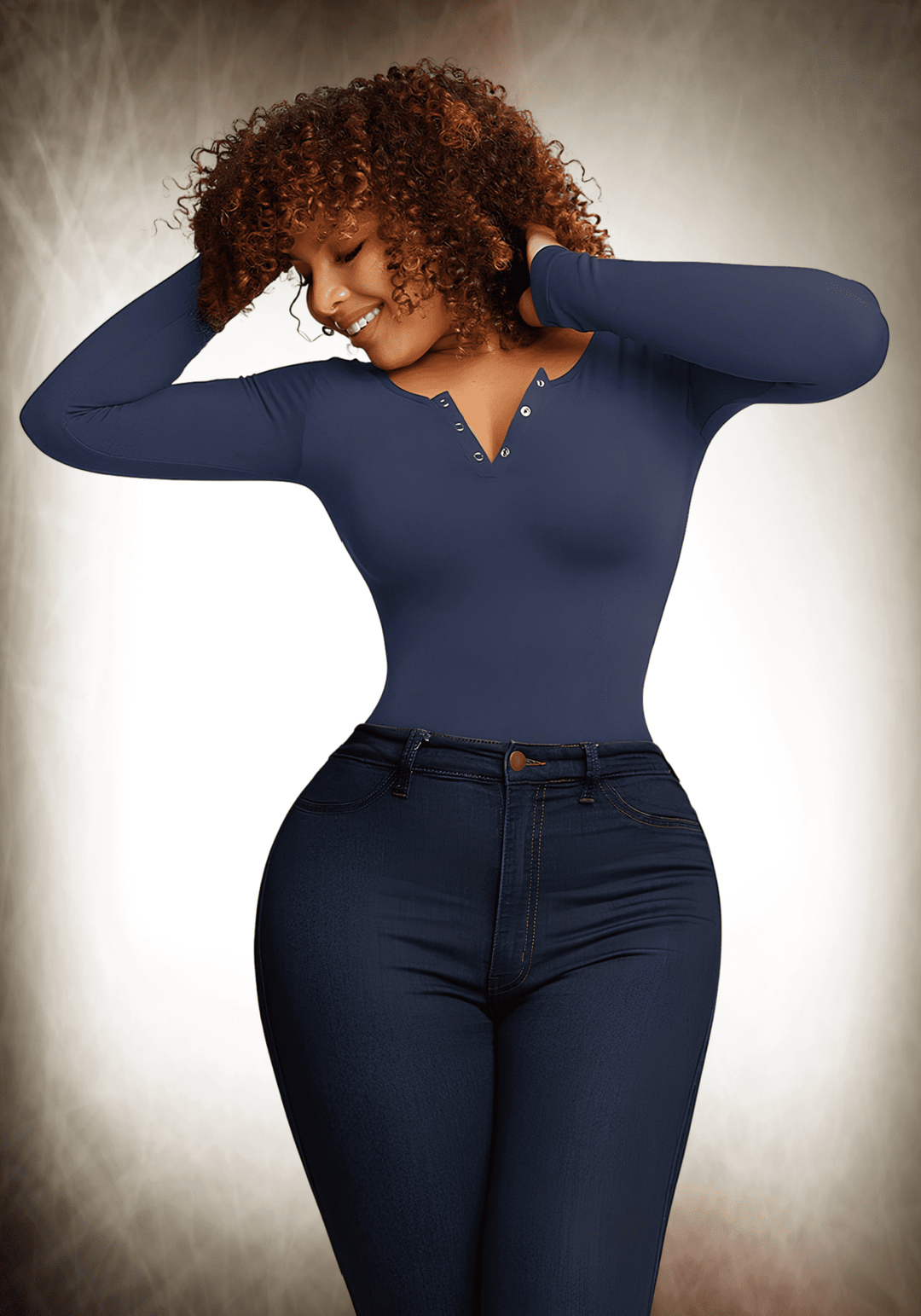 Long Sleeve Shapely Bodysuit