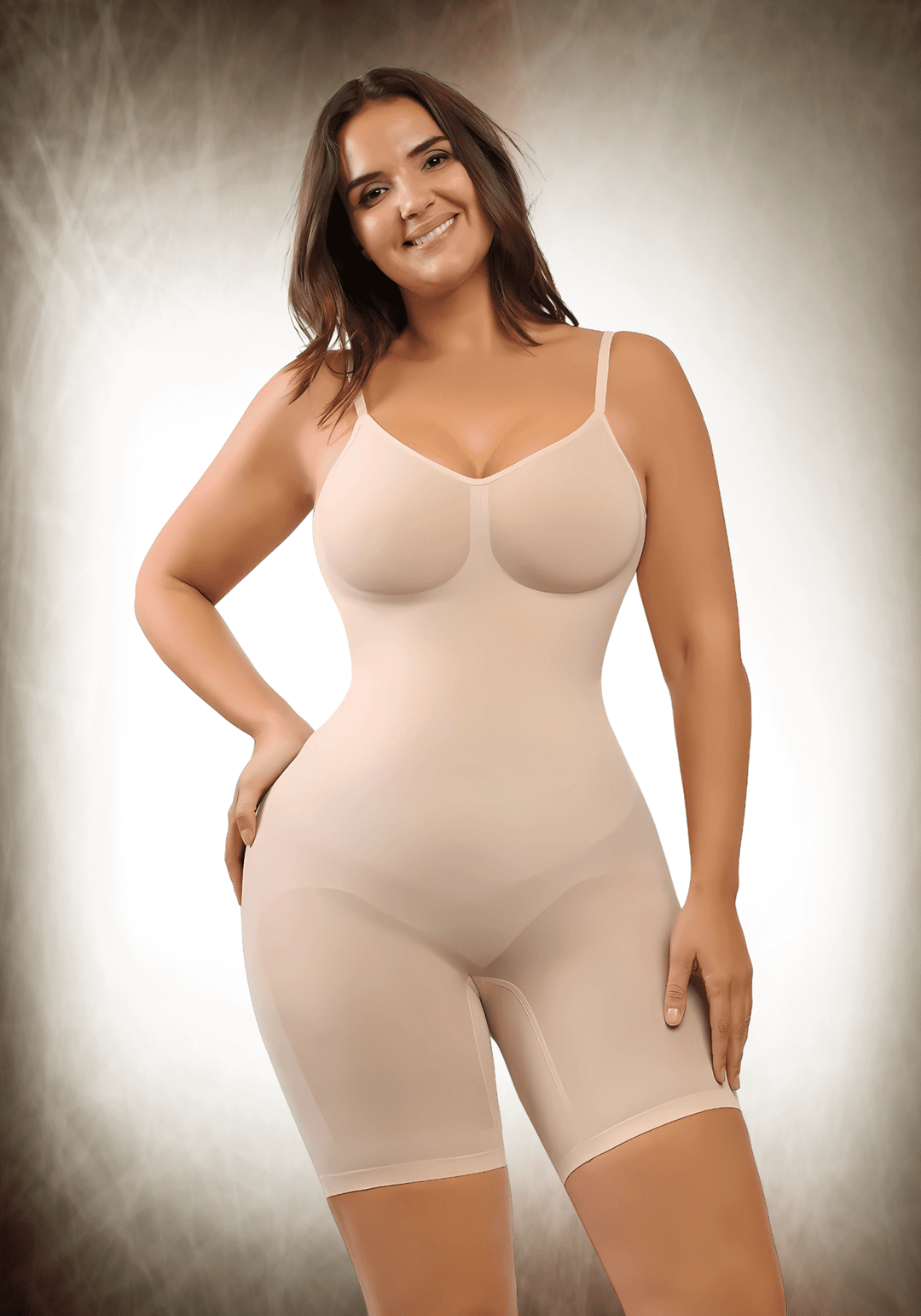 Seamless Covered Open-Back Sculptwear