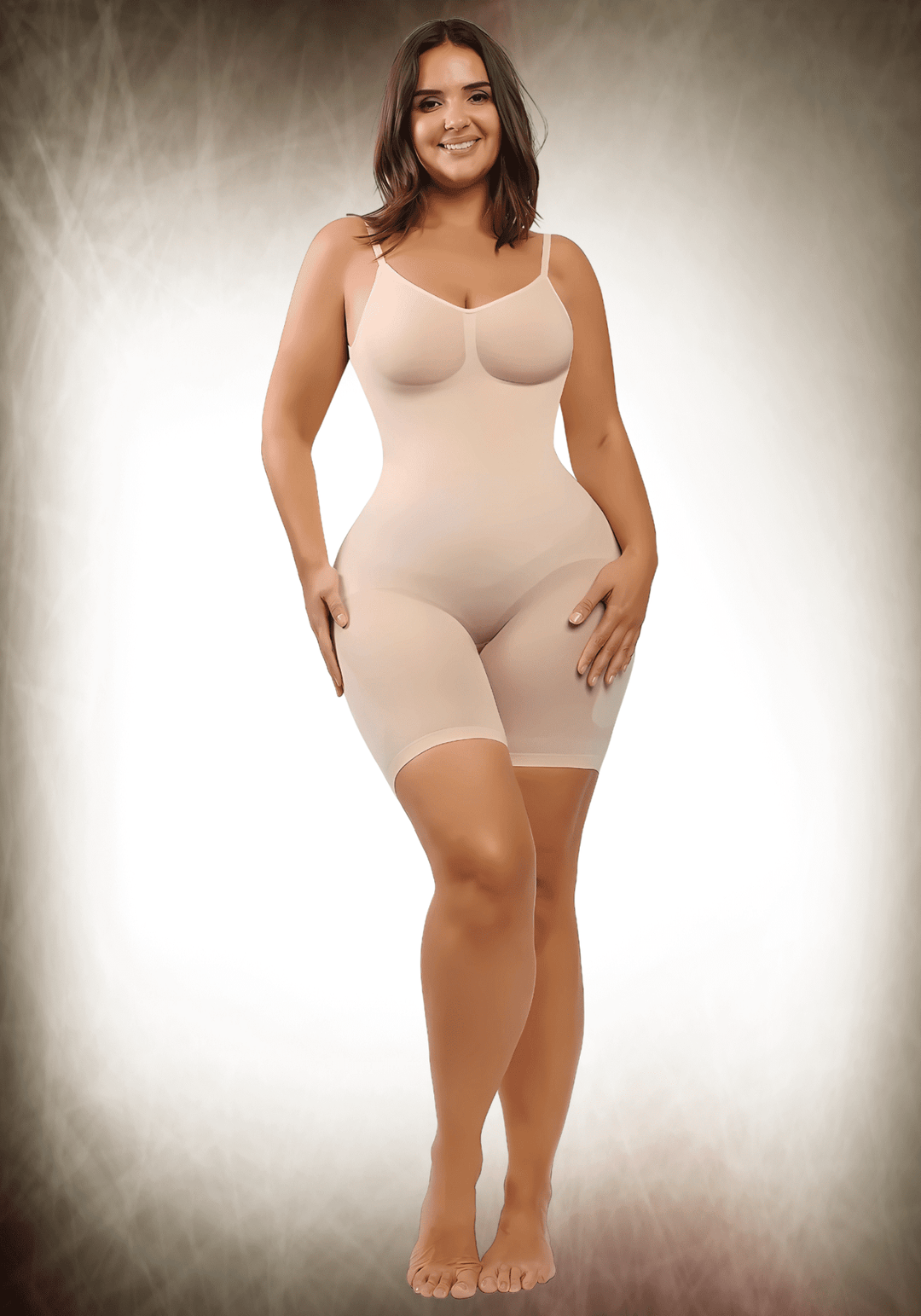 Seamless Covered Open-Back Sculptwear