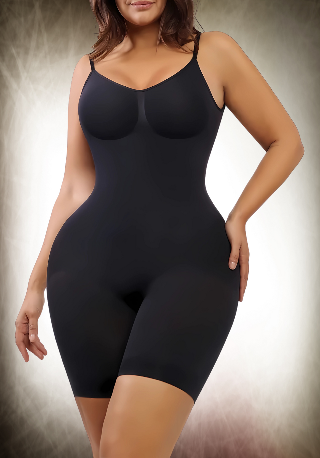 Seamless Covered Open-Back Sculptwear
