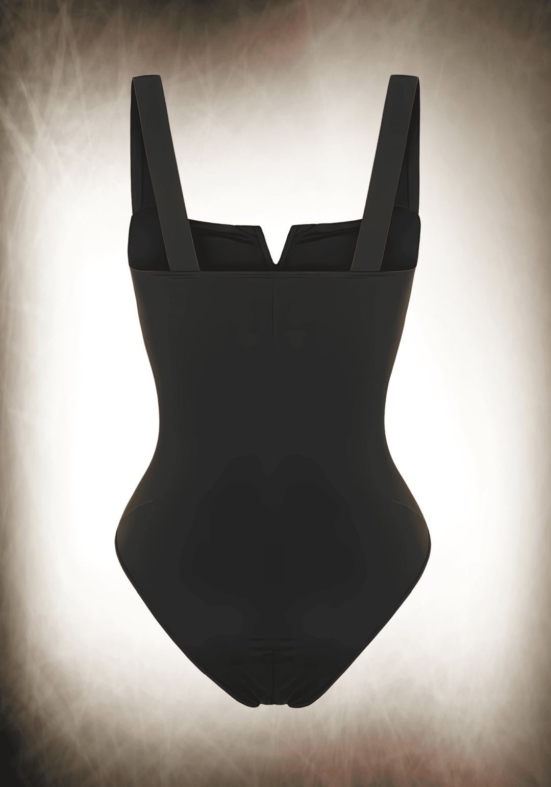 Square Collar Sculpt Bodysuit