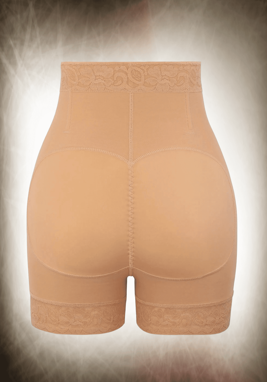 Zip-front High-waisted Shorts