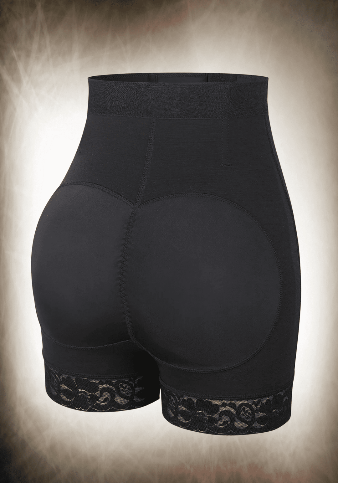 Zip-front High-waisted Shorts