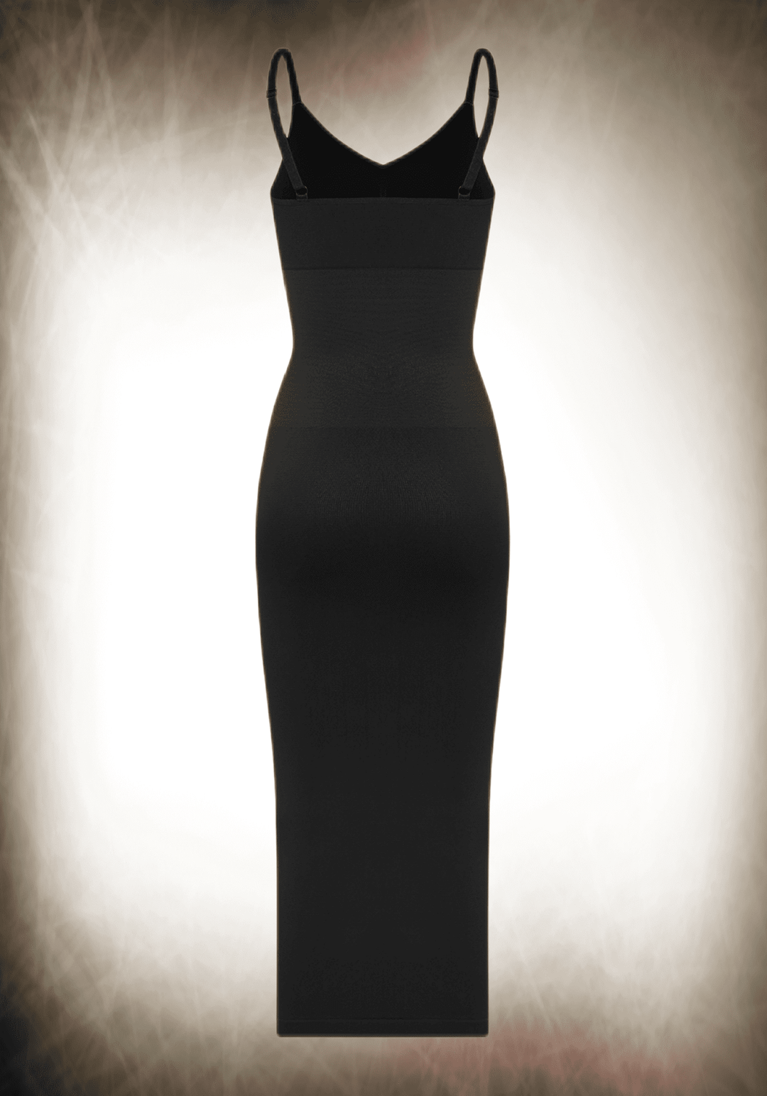 V-neck Maxi Shapewear Dress