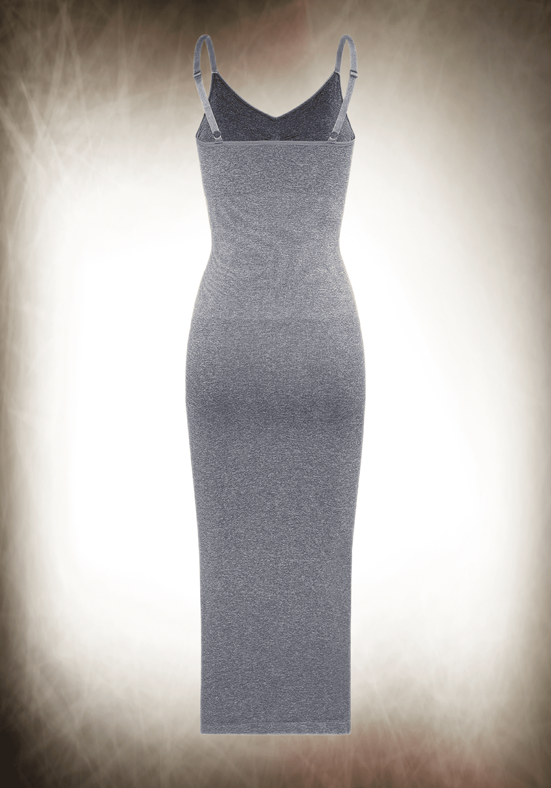 V-neck Maxi Shapewear Dress