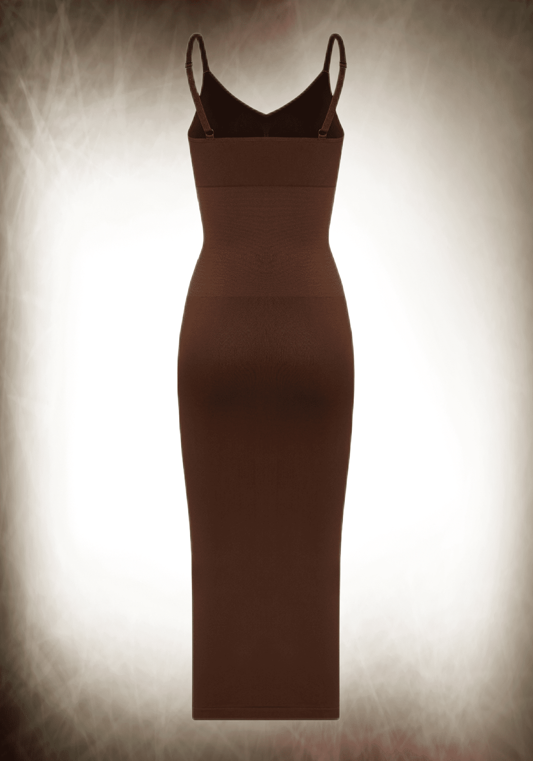 V-neck Maxi Shapewear Dress