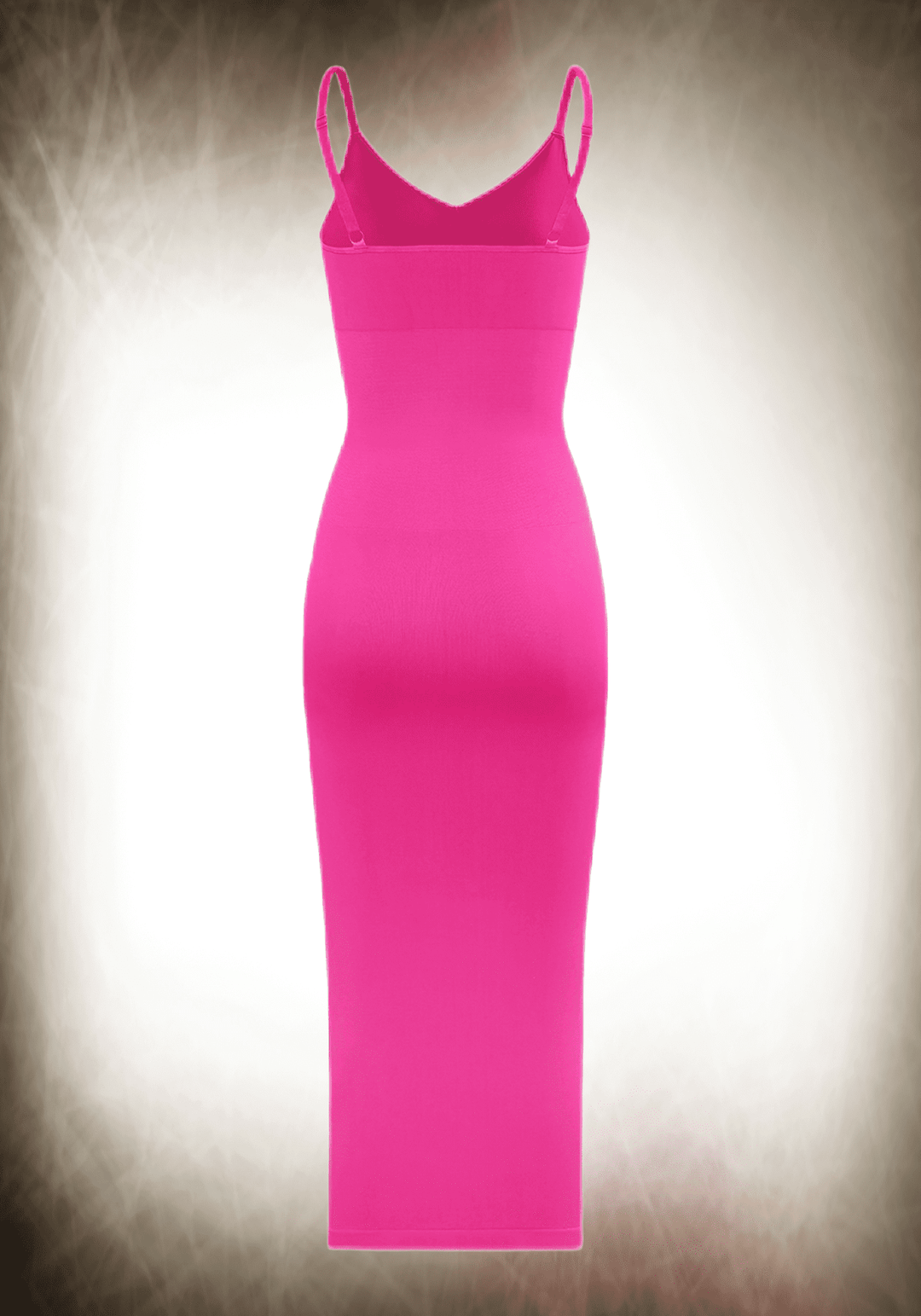 V-neck Maxi Shapewear Dress