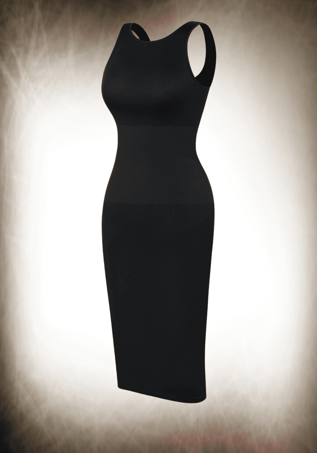 U-open-back Control Body Dress