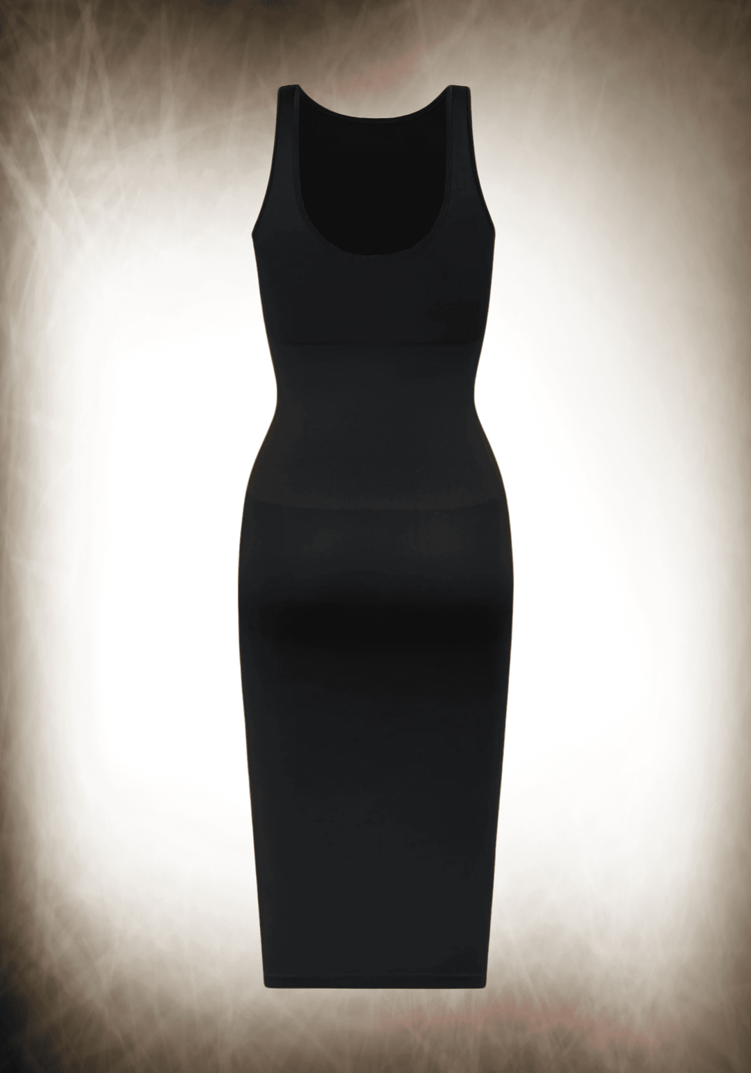 U-open-back Control Body Dress