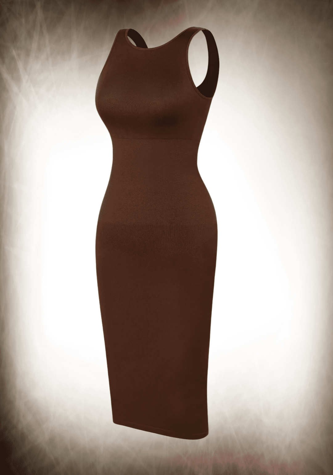 U-open-back Control Body Dress
