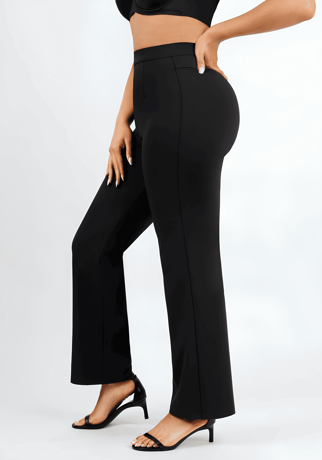 Sculpting Straight-Leg Pants