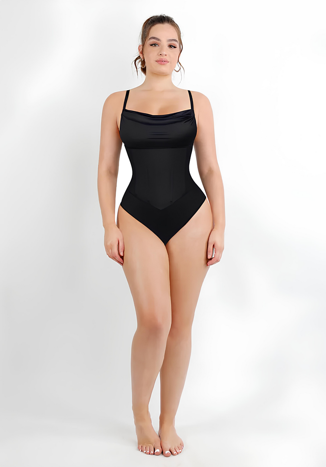 Corset Bodysuit Pleated Skirt Two-Piece Set