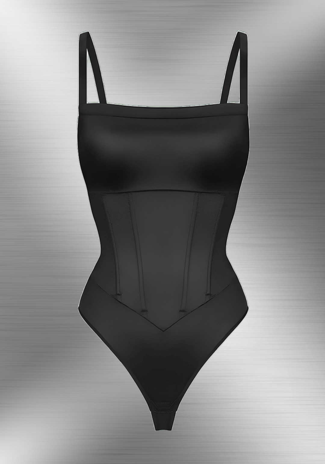 Corset Bodysuit Pleated Skirt Two-Piece Set