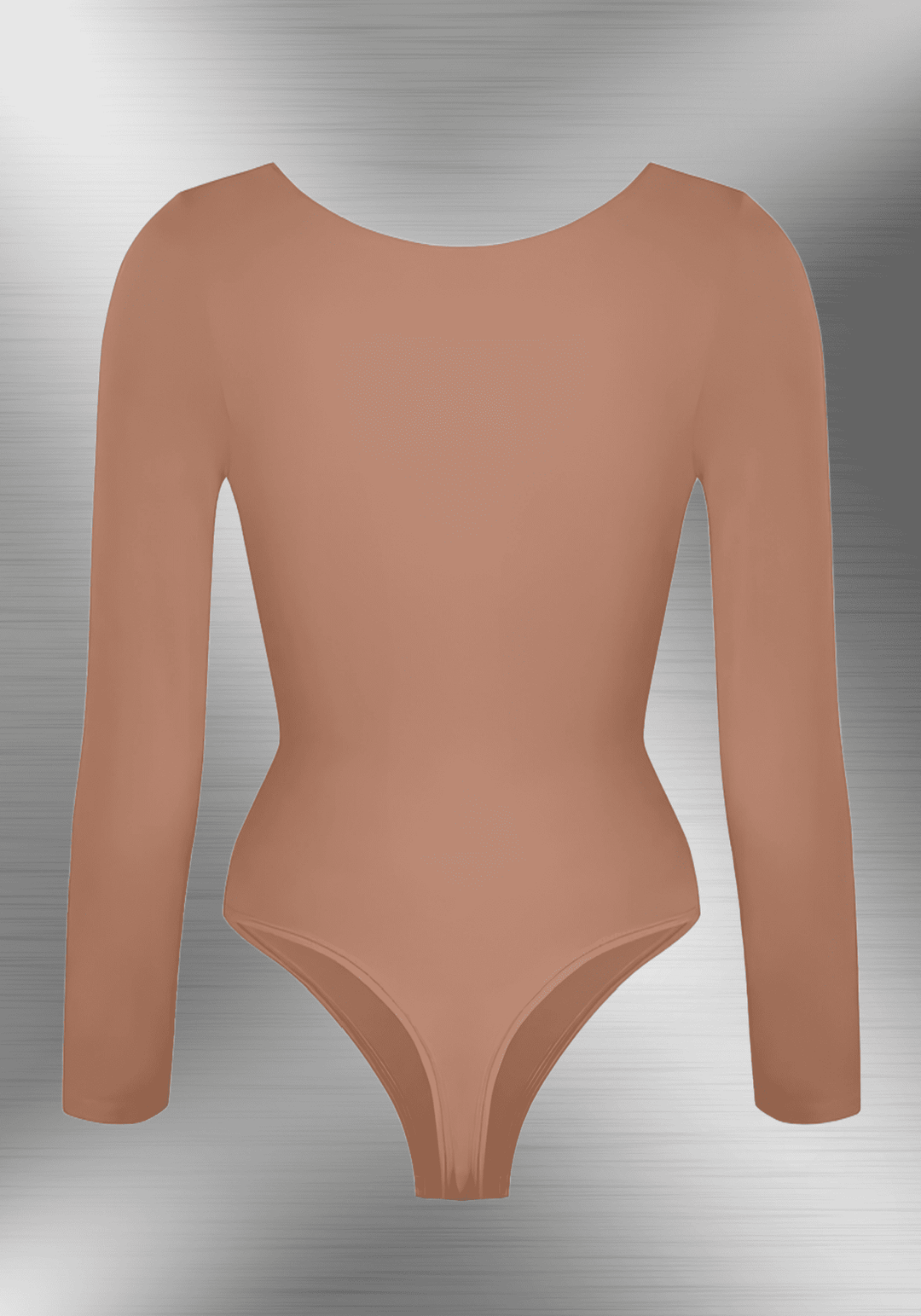 Long Sleeve Sculpting Silhouette Bodysuit