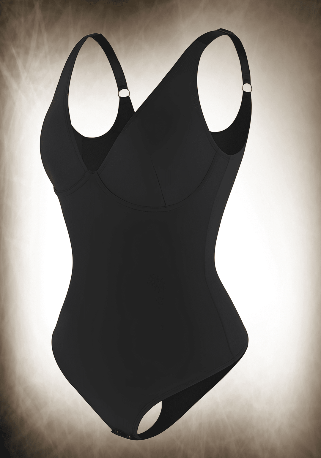 V-Neck One-Piece Bodysuit