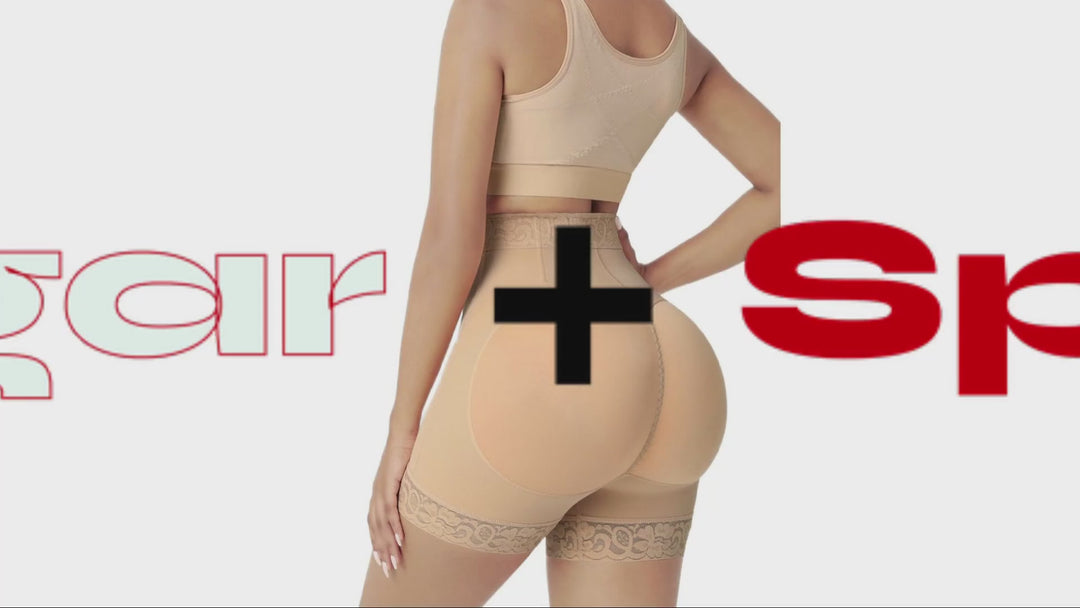 Zip-front High-waisted Shorts