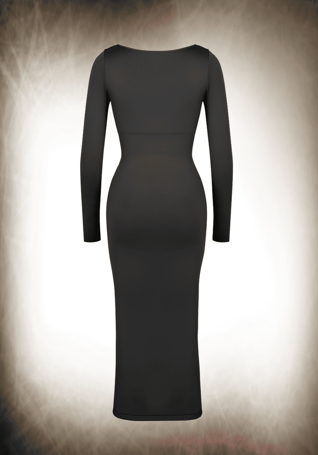 Bust Support High Side Slit Shaping Dress