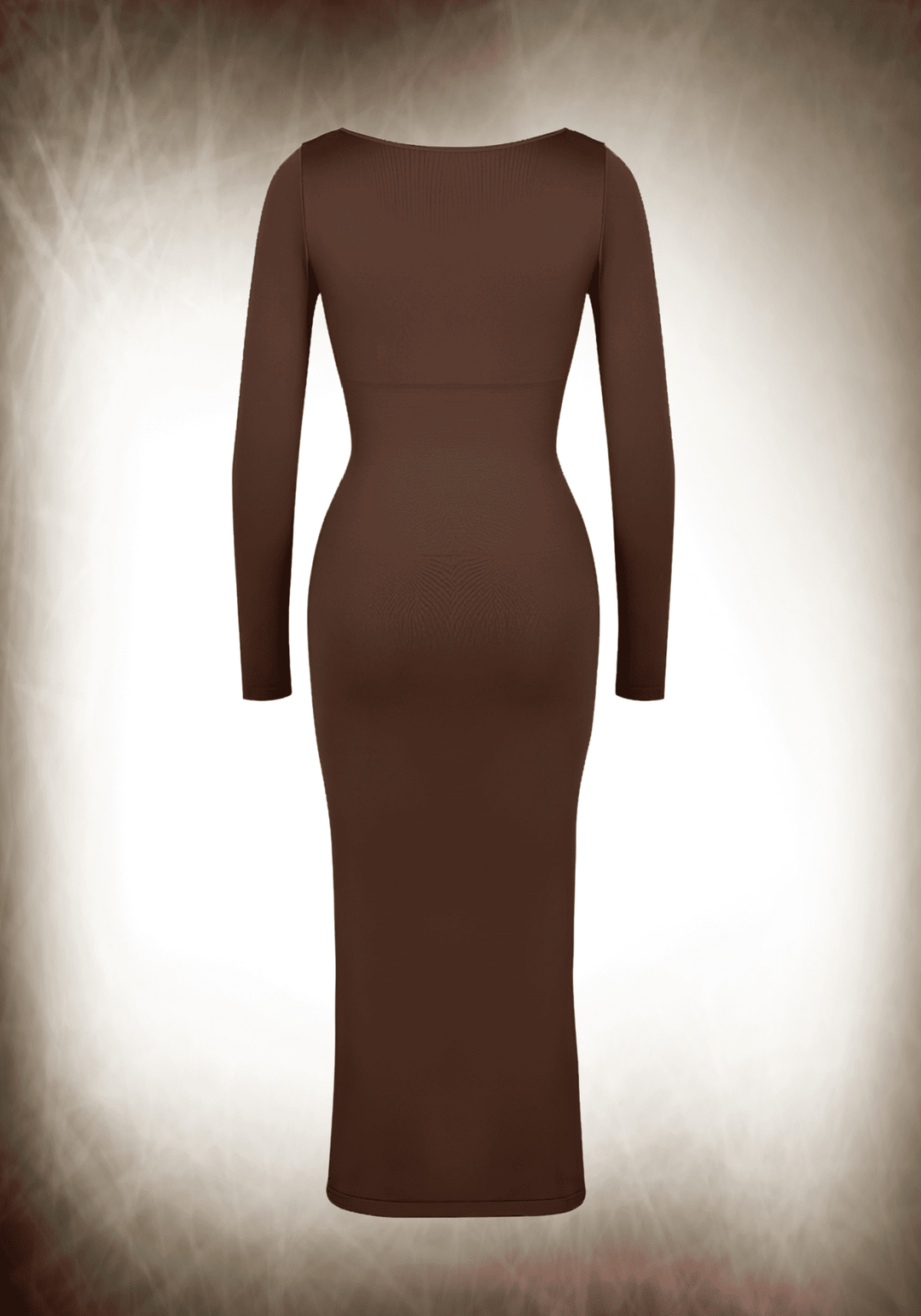 Bust Support High Side Slit Shaping Dress