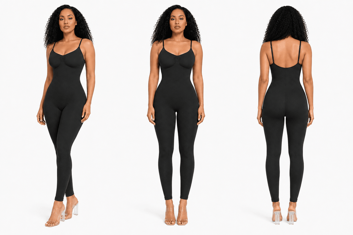 Full-Length Body Shaper Catsuit for Effortless Style – Sugar + Spicy Full-Length Body Shaper Catsuit for Effortless Style – Sugar + Spicy