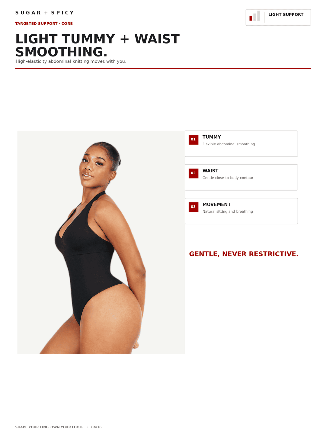 HalterSculpt Seamless Deep-V Halter Thong Bodysuit