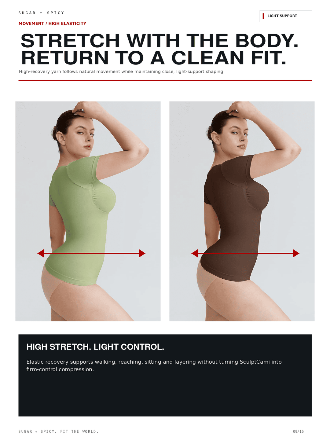 SculptCami Seamless Bust-Support Tummy-Control Camisole
