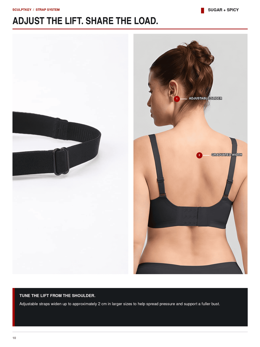 SculptKey Seamless Keyhole Wireless Medium-Support Bra