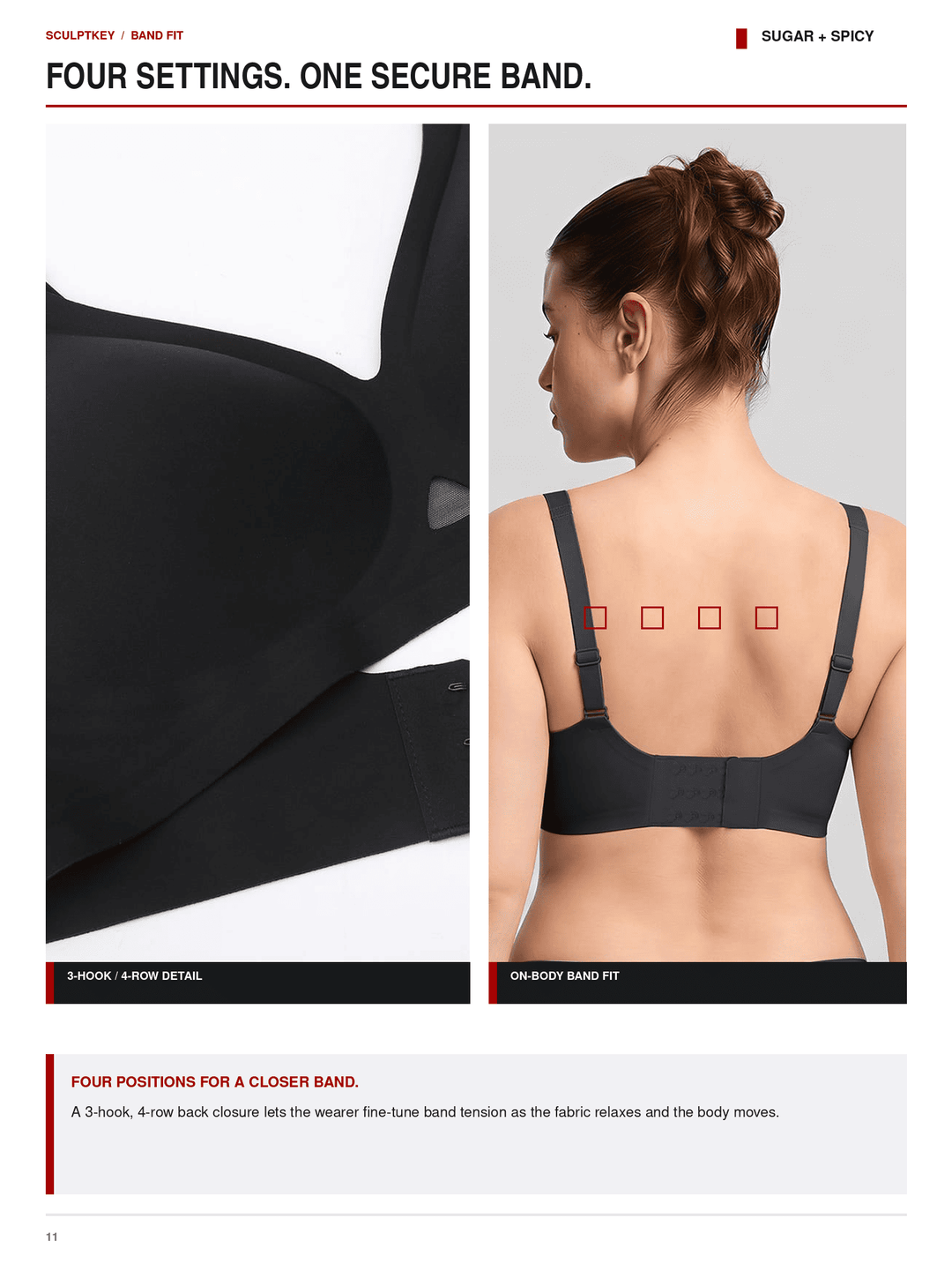 SculptKey Seamless Keyhole Wireless Medium-Support Bra