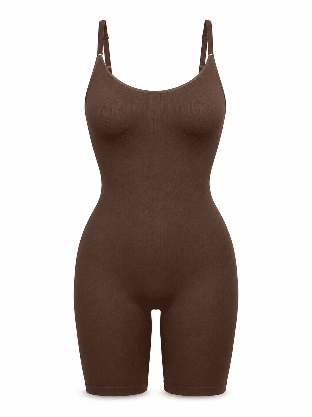 SculptFrame Seamless Open-Back Mid-Thigh Bodysuit