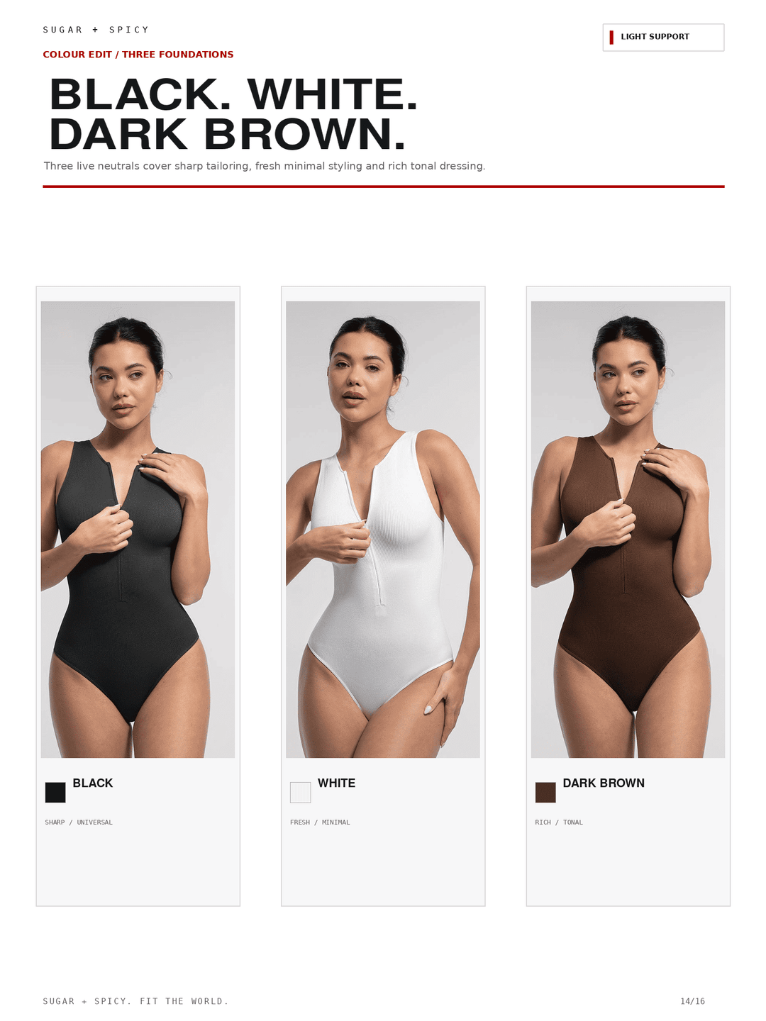 SculptRib Seamless Ribbed Zip-Front Brief Bodysuit