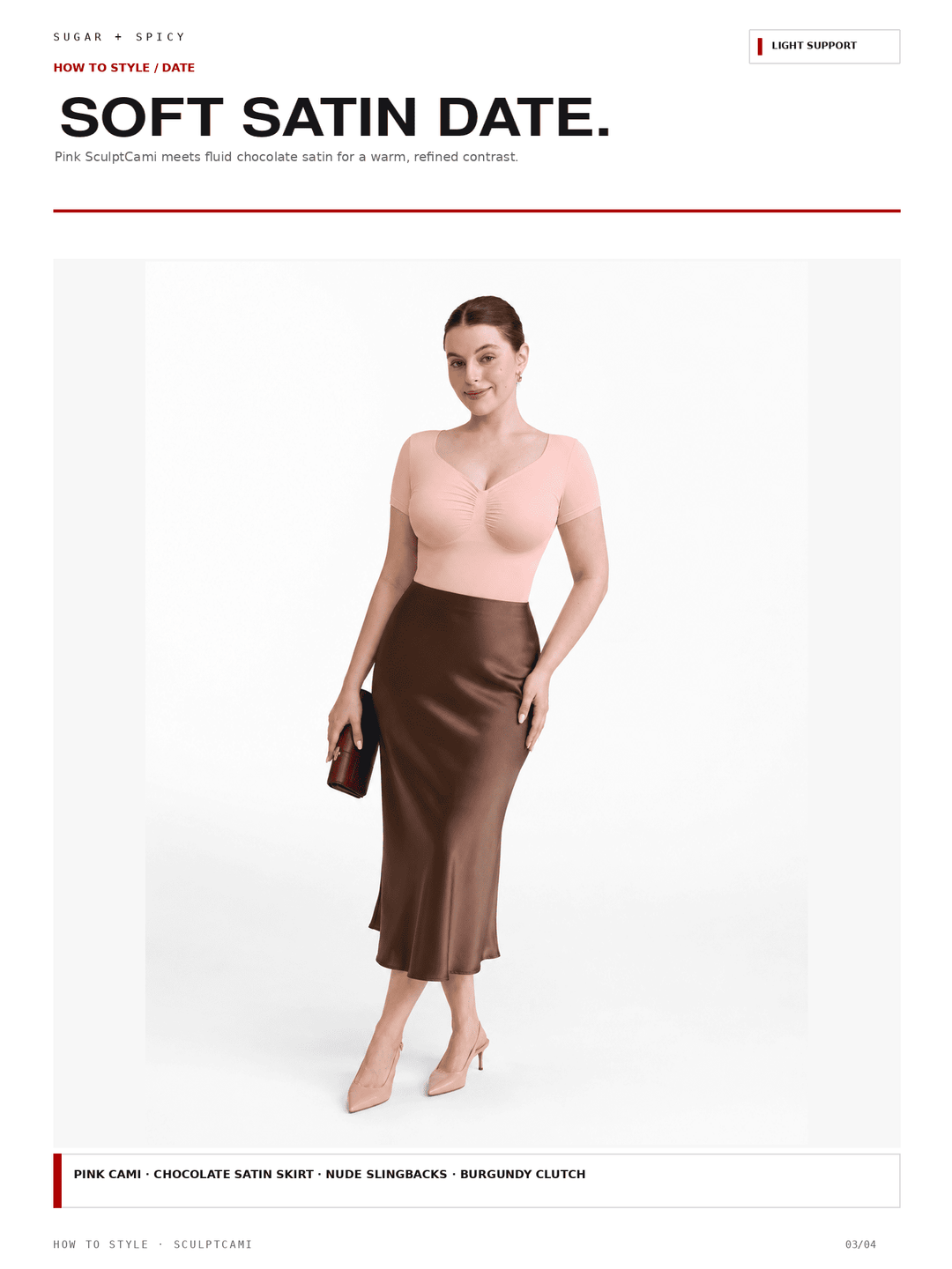 SculptCami Seamless Bust-Support Tummy-Control Camisole