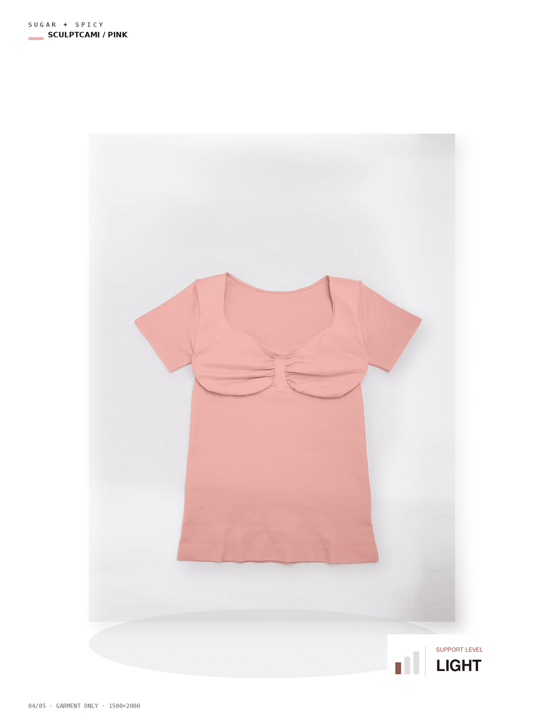 SculptCami Seamless Bust-Support Tummy-Control Camisole