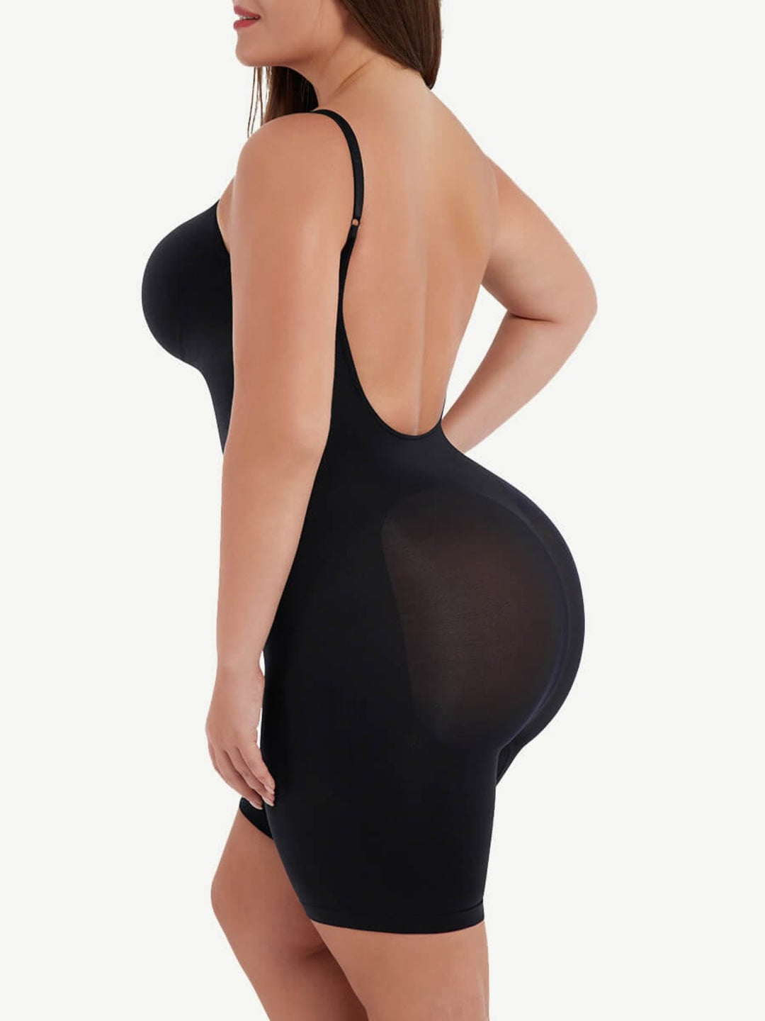 Seamless Covered Open-Back Sculptwear
