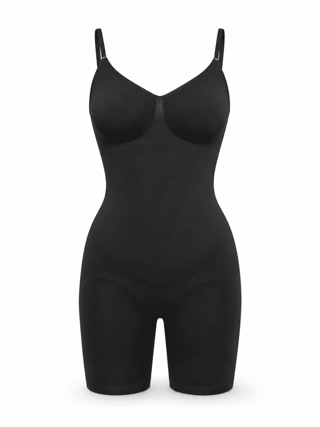 SculptContour 360 Seamless Bust-Support Mid-Thigh Body Shaper