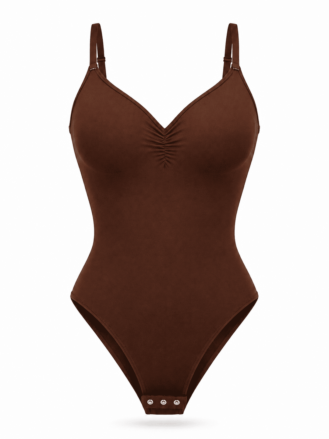 SculptLift Seamless Built-In Bra Tummy-Control Thong Bodysuit