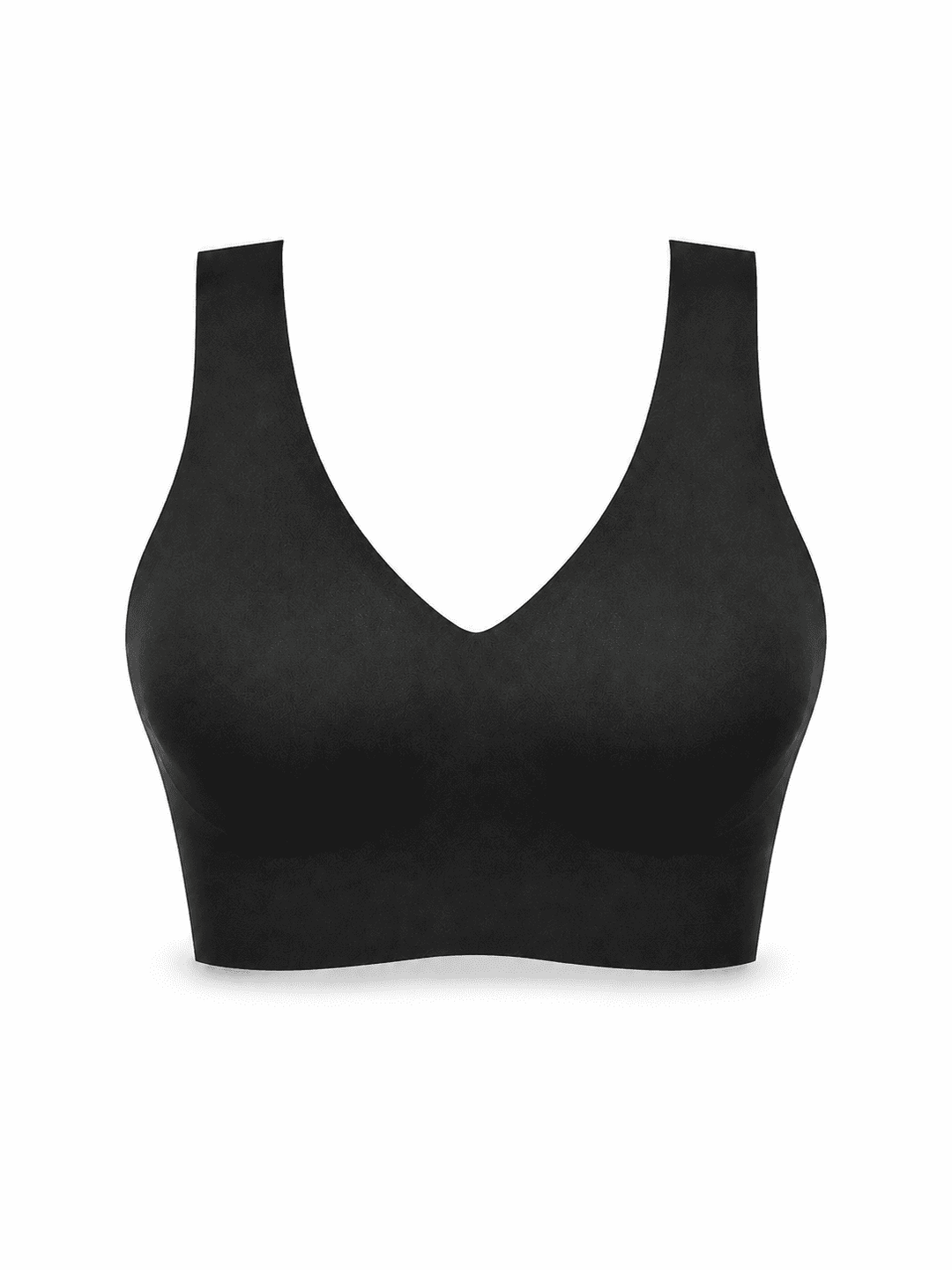 SculptLine Seamless V-Neck Mid-Support Longline Bra