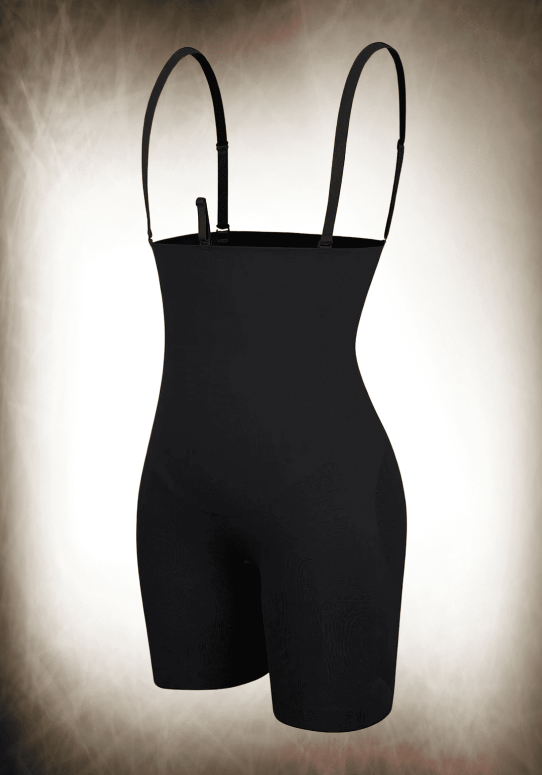 High-waisted Sculpt Bodysuit w/ Bra Clips Tight Fit