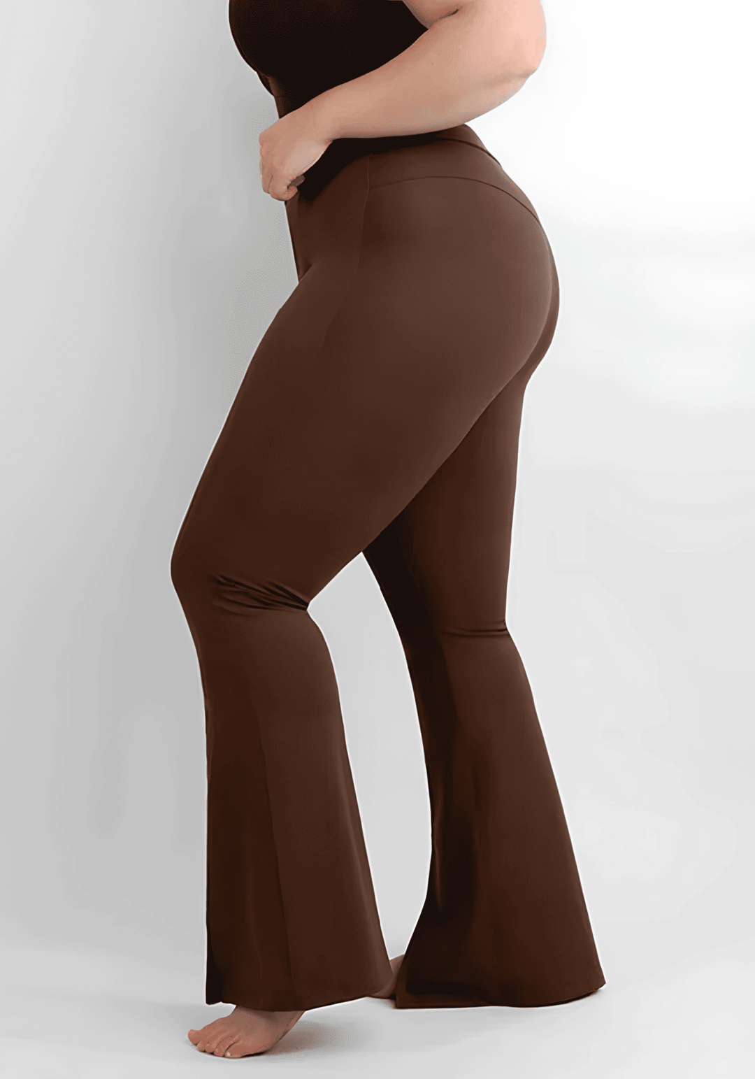 High-Waisted Front Slit Leggings