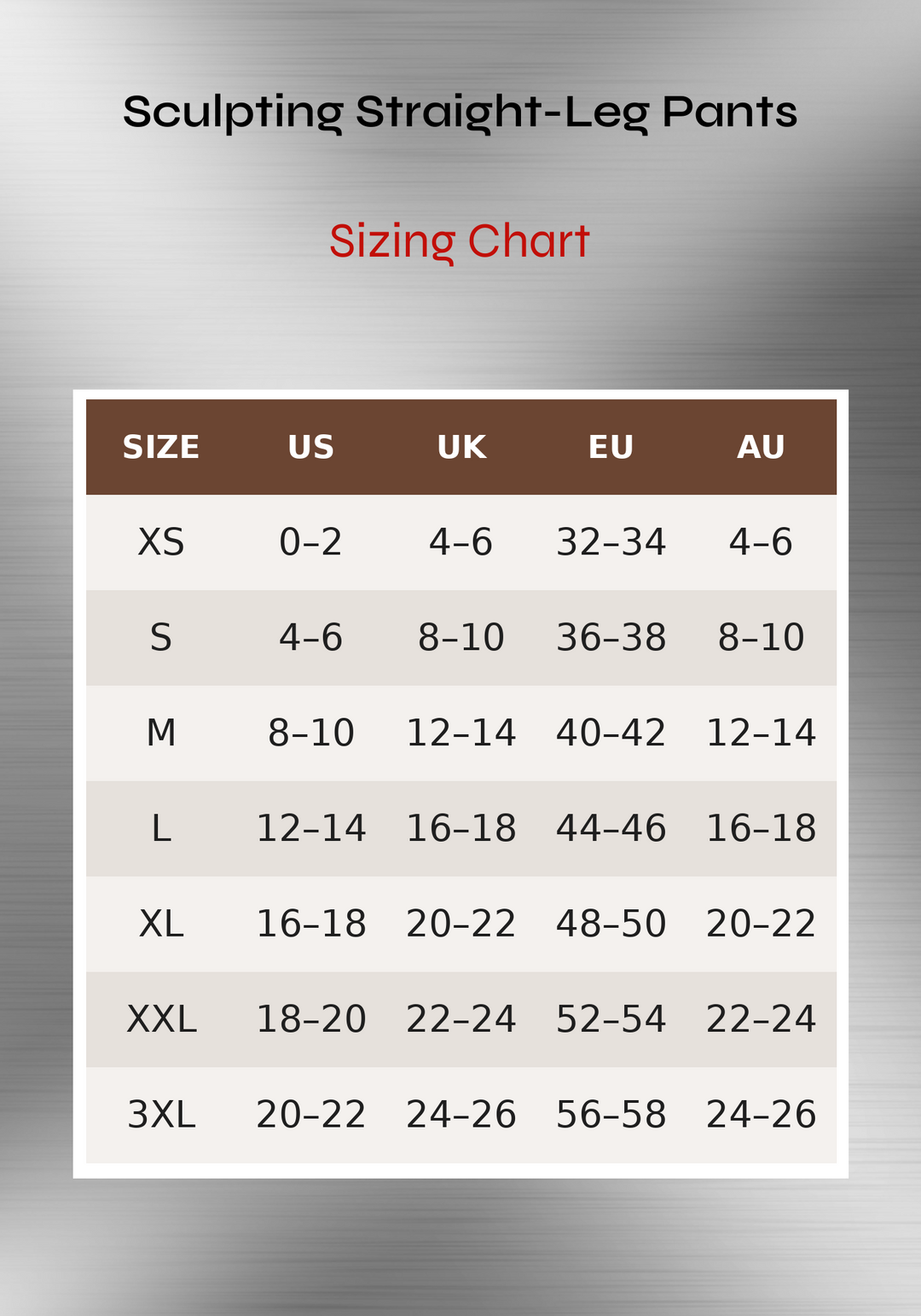 Sculpting Straight-Leg Pants