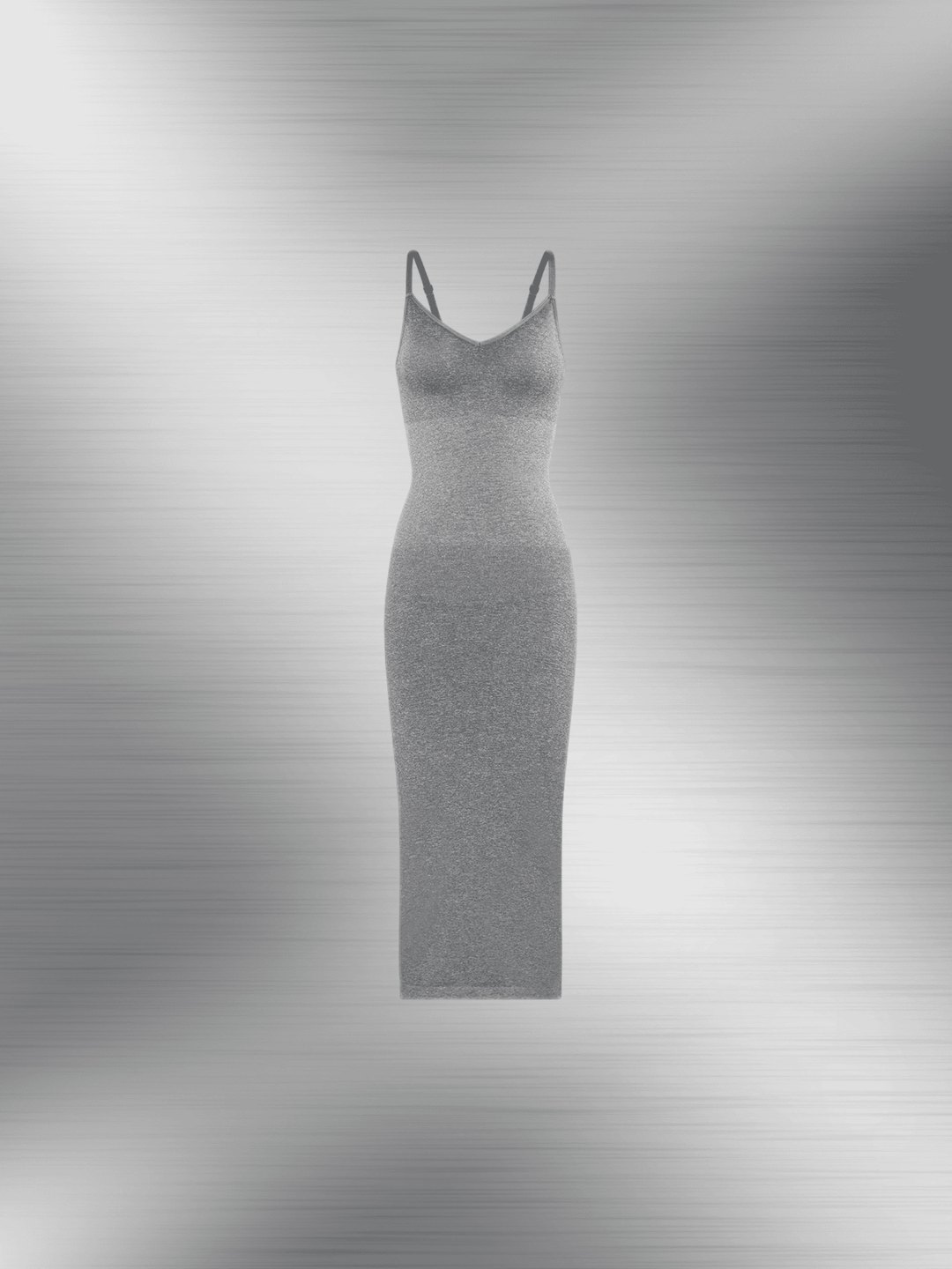 V-neck Maxi Shapewear Dress