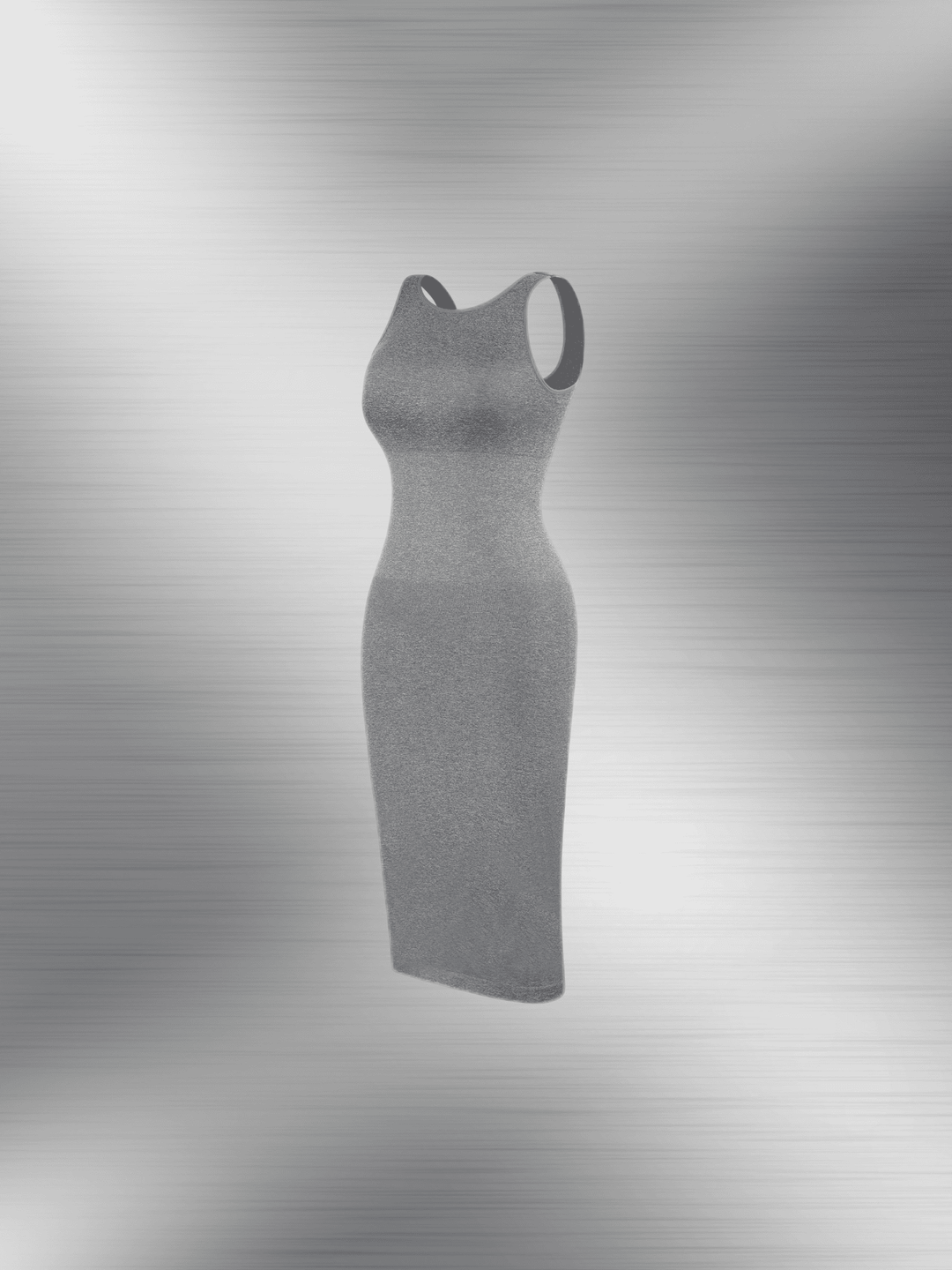 U-open-back Control Body Dress