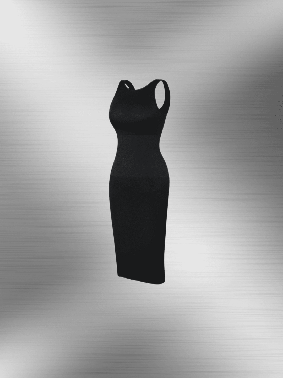 U-open-back Control Body Dress