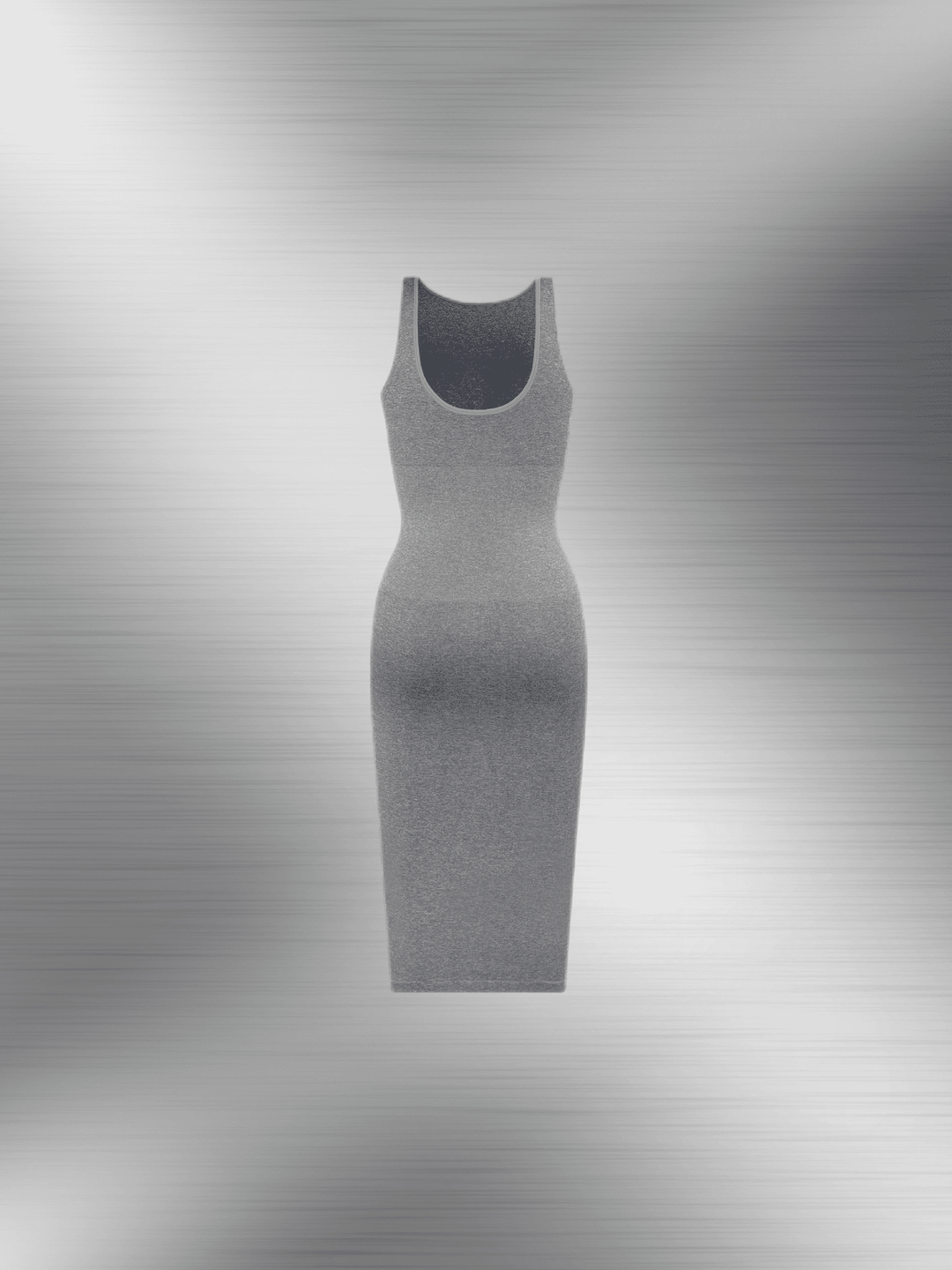 U-open-back Control Body Dress