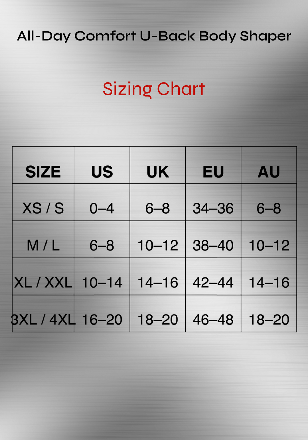 All-Day Comfort U-Back Body Shaper