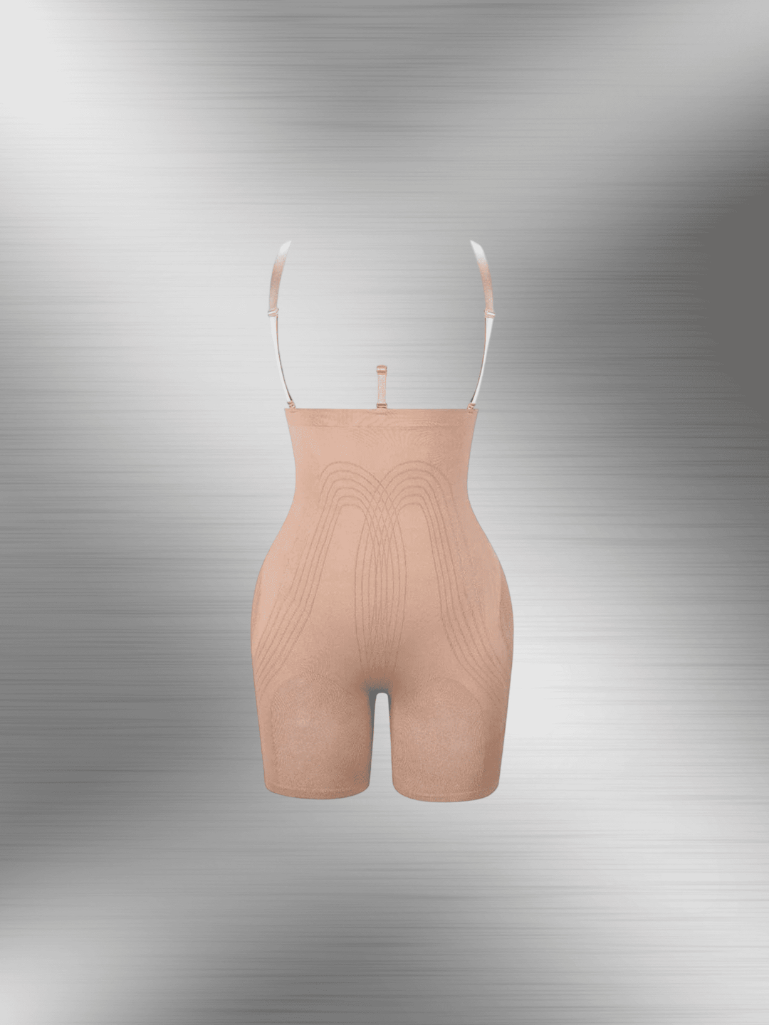High-waisted Sculpt Bodysuit w/ Bra Clips Tight Fit