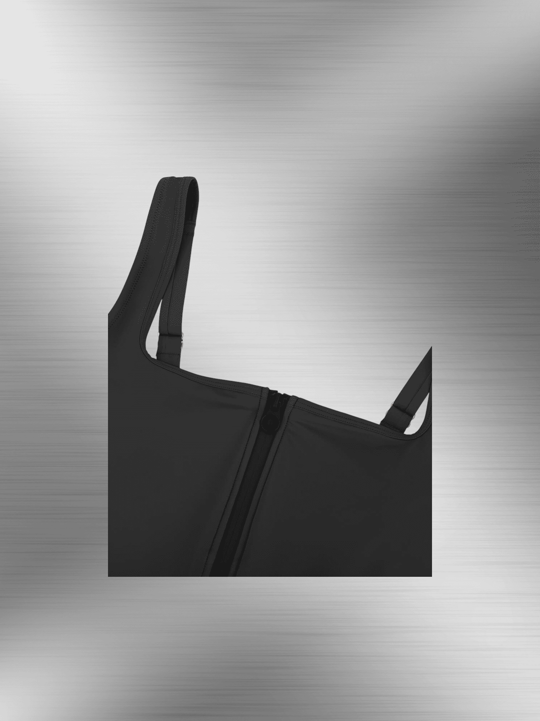 Front-zipper Shaper Bodysuit