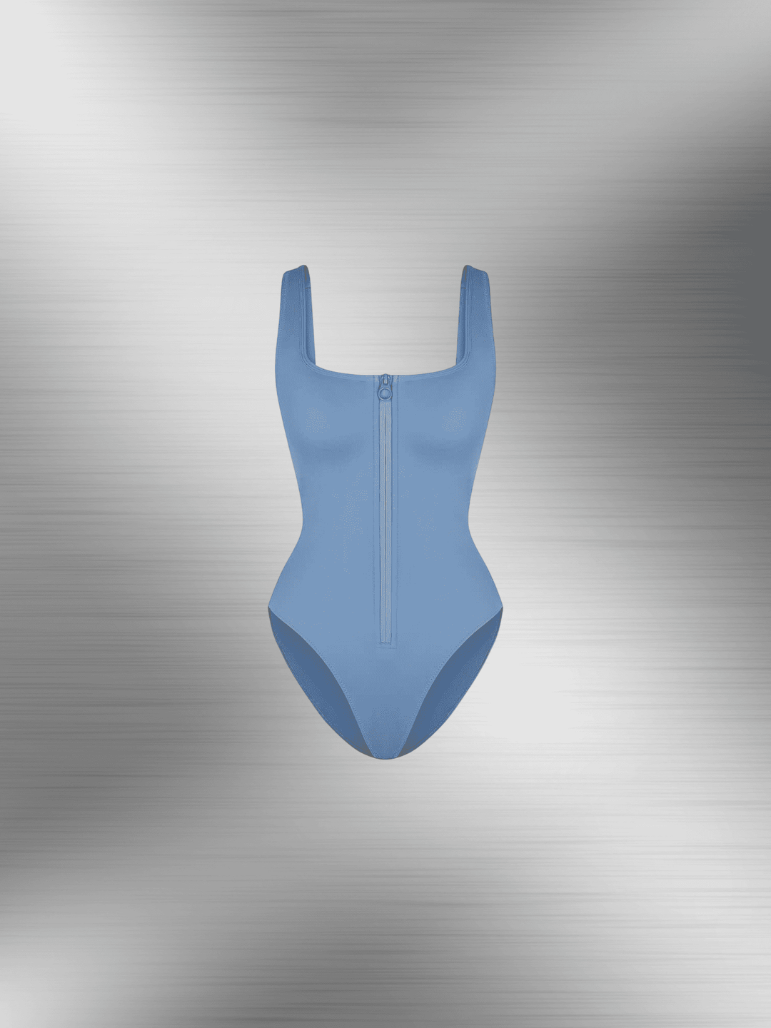 Front-zipper Shaper Bodysuit
