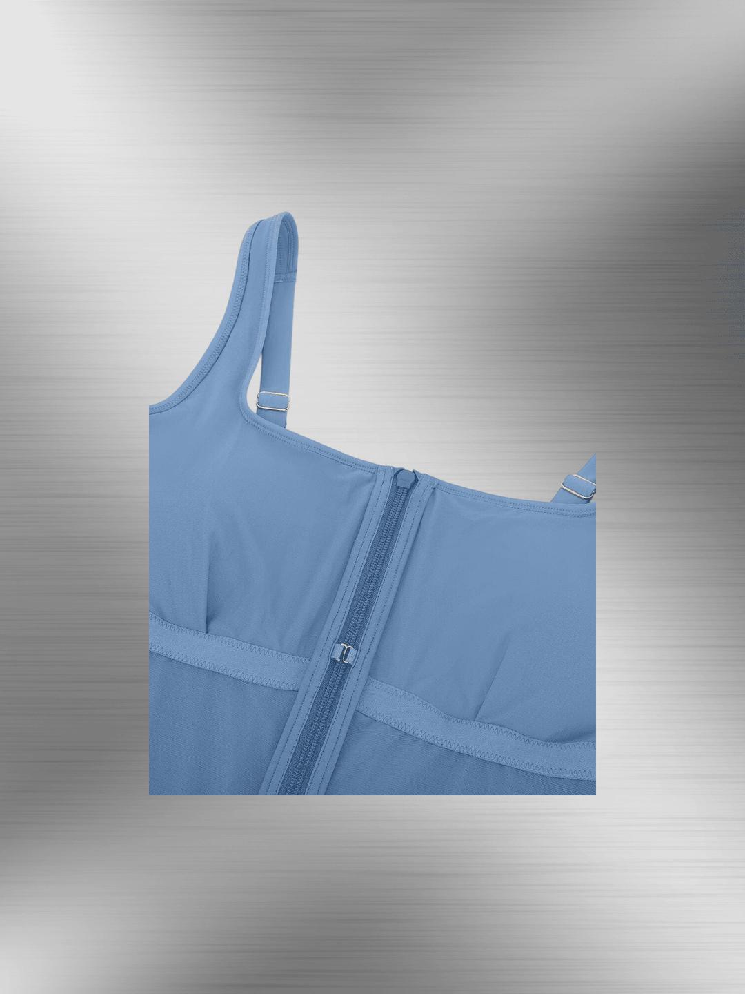 Front-zipper Shaper Bodysuit